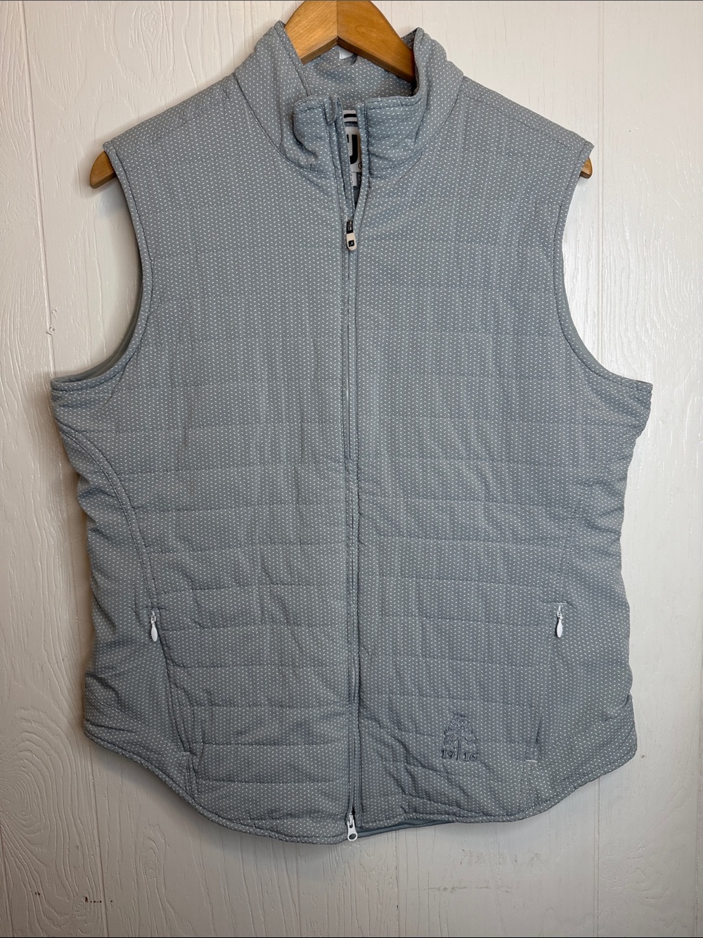 FootJoy Light Gray Quilted Women's Vest